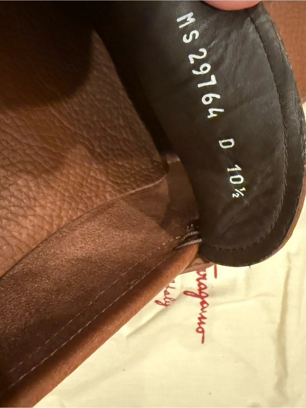 Salvatore Ferragamo Chestnut Brown Pebbled Leather Bit Loafers